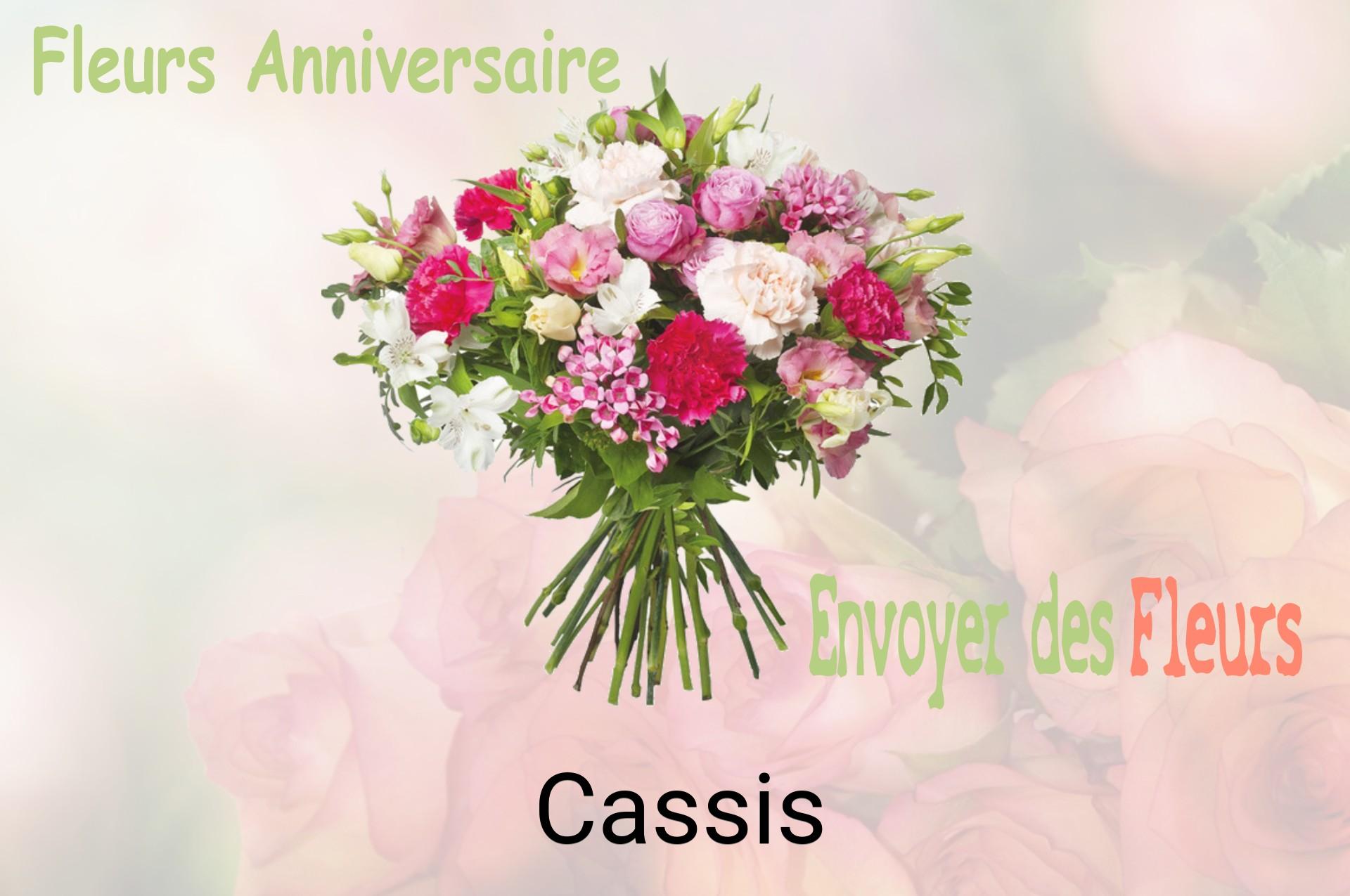 Bouquet de fleurs d’anniversaire livré à Cassis